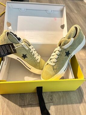 RICK OWENS X Converse DRKSHDW Calf Hair Sneakers